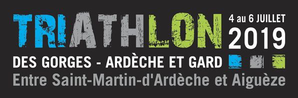Logo officiel Triathlon Gorges de l'Ardèche